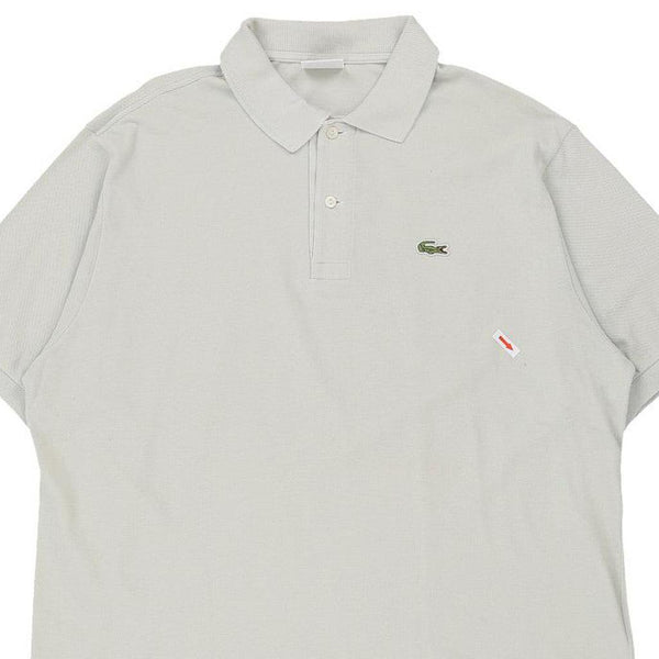 Vintage grey Lacoste Polo Shirt - mens x-large