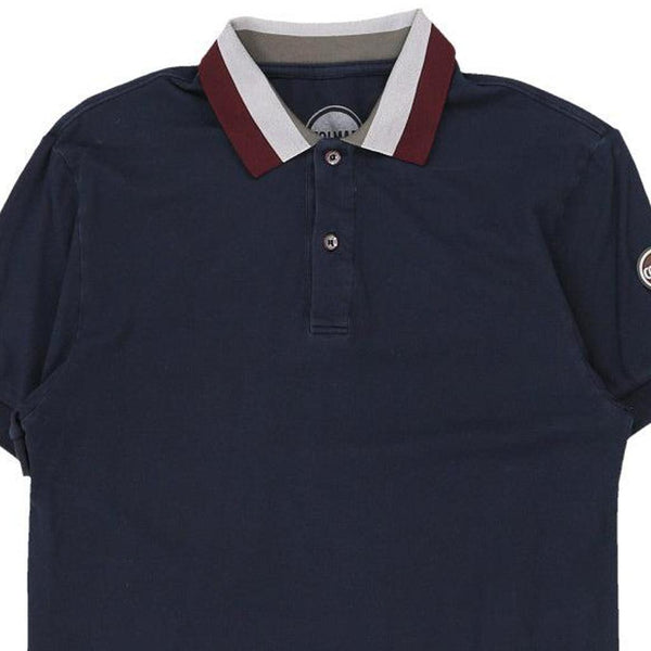 Vintage blue Colmar Polo Shirt - mens medium