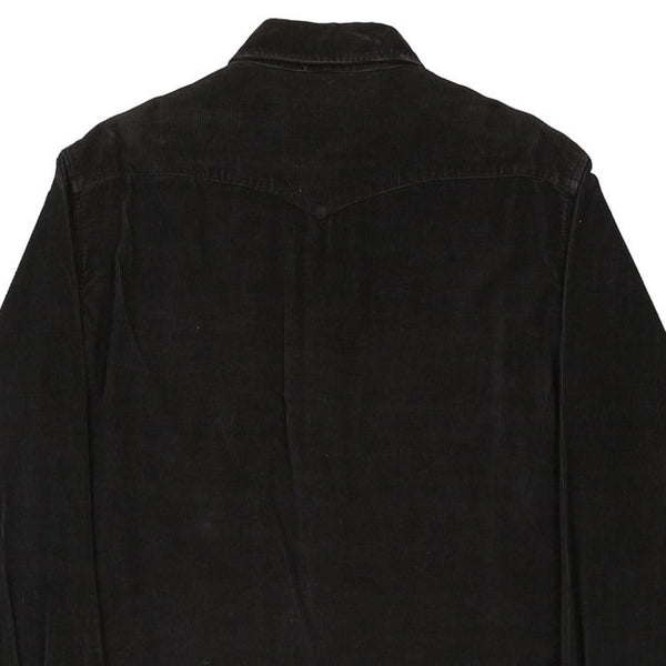 Vintage black Dolce & Gabbana Denim Shirt - mens x-large