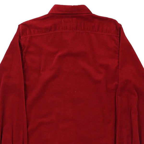 Vintage red Armani Jeans Cord Shirt - mens large