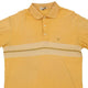 Vintage yellow Valentino Polo Shirt - mens large
