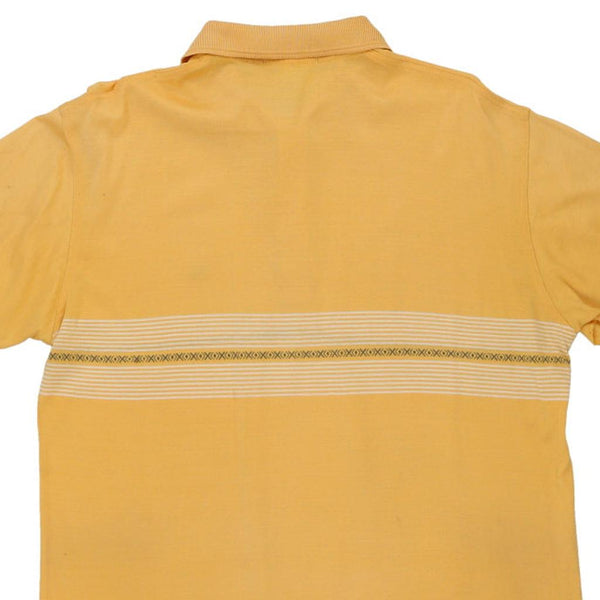Vintage yellow Valentino Polo Shirt - mens large