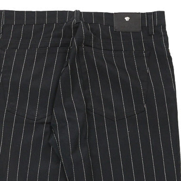Vintage black Versace Jeans Couture Trousers - mens 34" waist