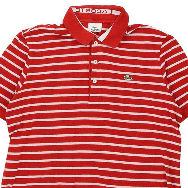 Vintage red Lacoste Polo Shirt - mens medium