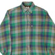 Vintage green Valentino Flannel Shirt - mens medium