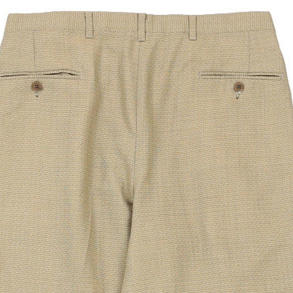 Vintage beige Christian Dior Trousers - mens 30" waist