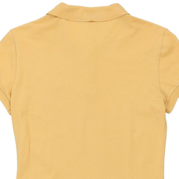 Vintage yellow Lacoste Polo Shirt - womens large