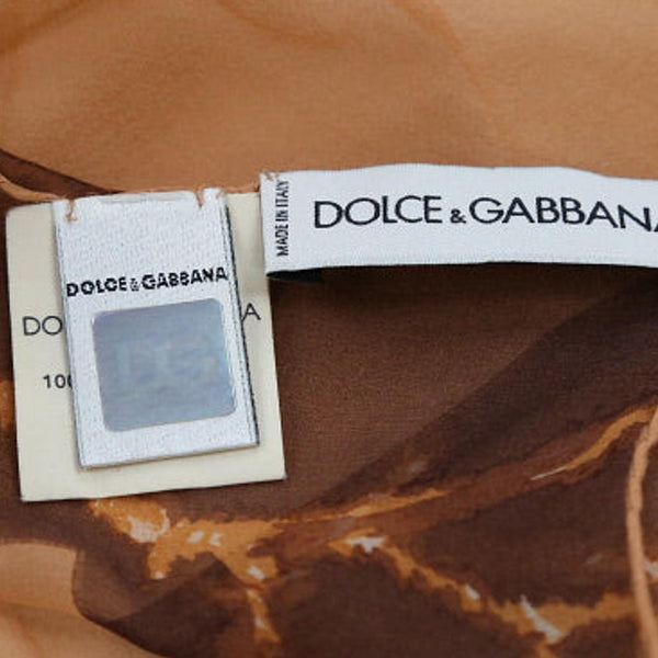 Vintage beige Dolce & Gabbana Scarf - womens no size