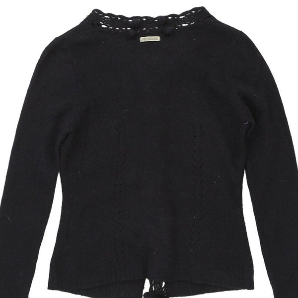 Vintage black Dolce & Gabbana Cardigan - womens x-small
