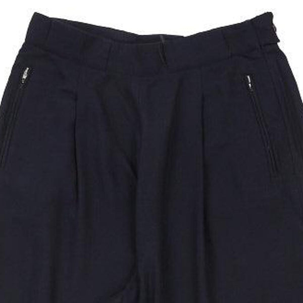 Vintage navy Emporio Armani Trousers - womens 28" waist