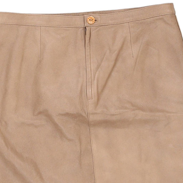 Vintage brown Fendissime Mini Skirt - womens 29" waist