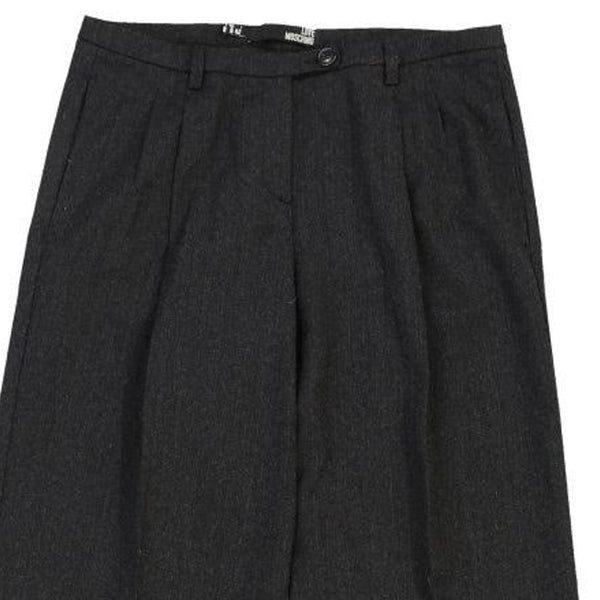 Vintage black Love Moschino Trousers - womens 30" waist