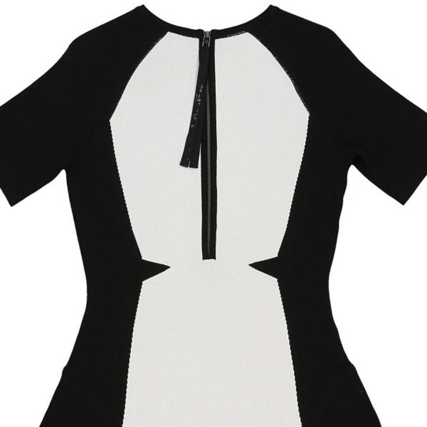 Vintage black & white Karl Lagerfeld A-Line Dress - womens small