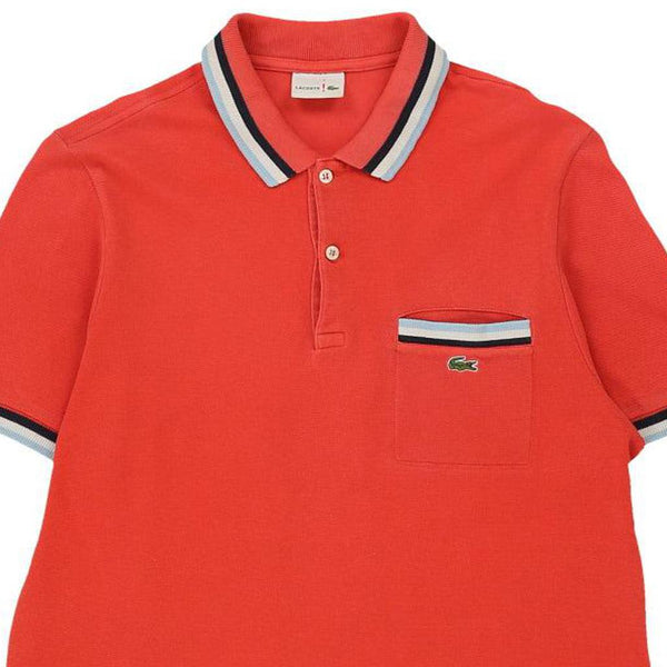 Vintagered Lacoste Polo Shirt - mens small