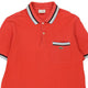 Vintagered Lacoste Polo Shirt - mens small