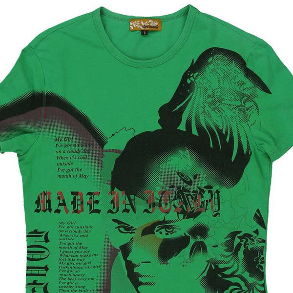 Vintagegreen Roberto Cavalli T-Shirt - womens large