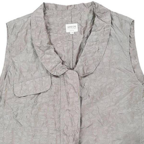 Vintagesilver Armani Vest - womens medium