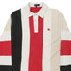 Vintage cream Burberry London Rugby Shirt - mens large