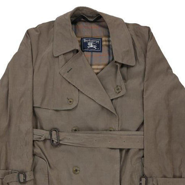 Vintage khaki Burberry Trench Coat - mens xxx-large