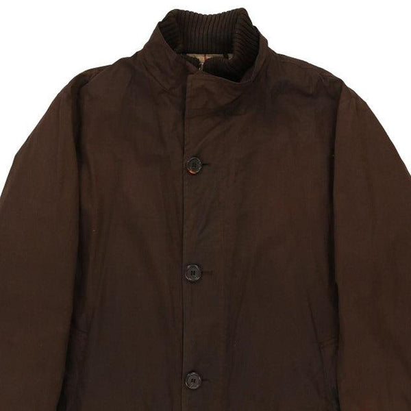 Vintage brown Burberry London Coat - mens xxx-large