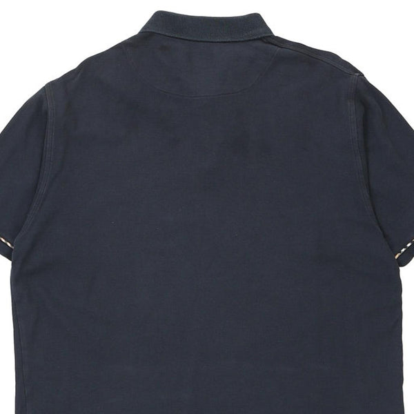 Vintage blue Burberry Golf Polo Shirt - mens large