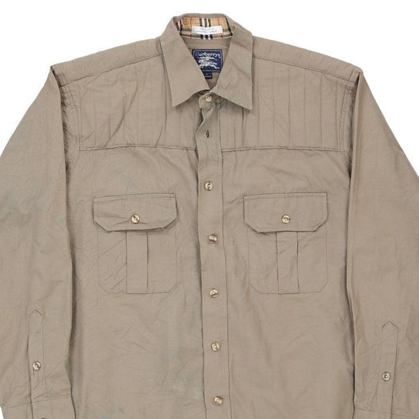 Vintage beige Burberry Shirt - mens large