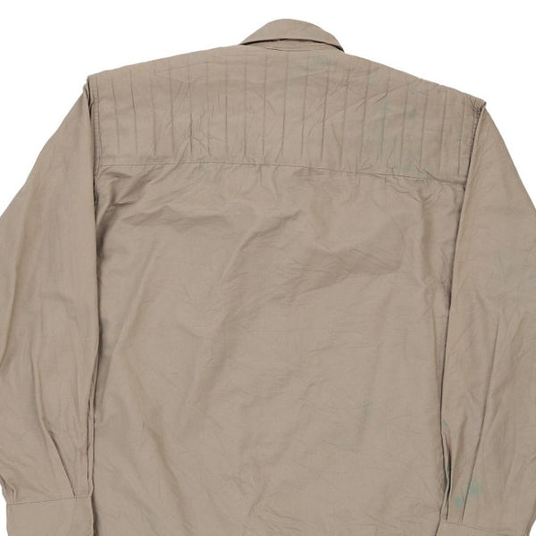 Vintage beige Burberry Shirt - mens large