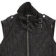 Vintage black Burberry Brit Gilet - womens large