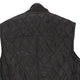 Vintage black Burberry Brit Gilet - womens large