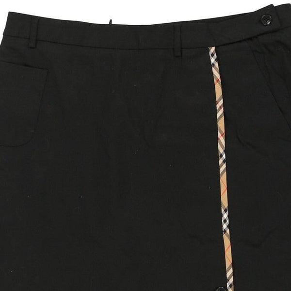 Vintage black Burberry Golf Mini Skirt - womens 32" waist