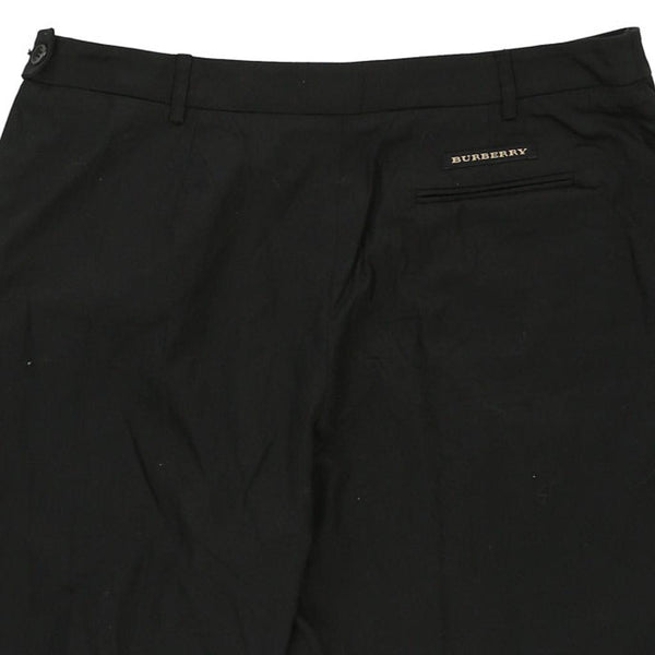 Vintage black Burberry Golf Mini Skirt - womens 32" waist