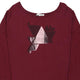 Vintage red Best Company Long Sleeve T-Shirt - womens medium