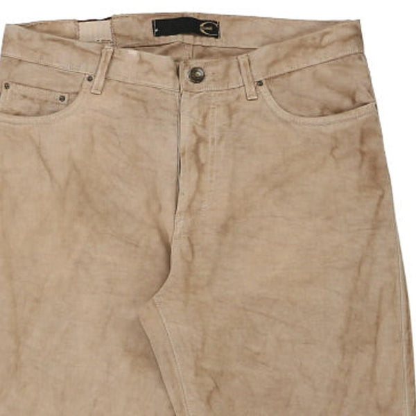 Vintage beige Just Cavalli Jeans - mens 30" waist