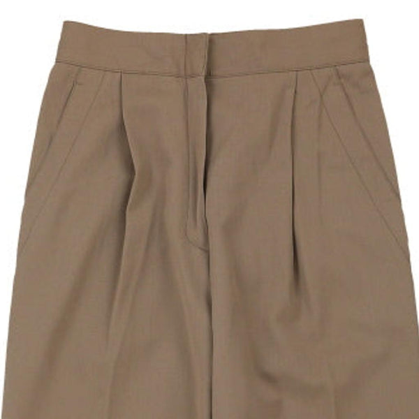 Vintage beige Les Copains Trousers - womens 25" waist