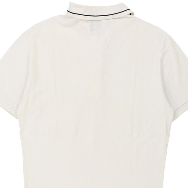 Vintage white Armani Jeans Polo Shirt - mens x-large