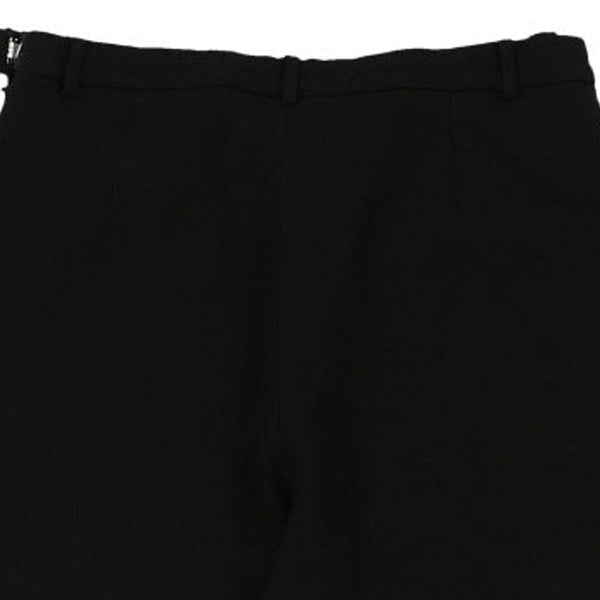Vintage black Burberry London Trousers - womens 28" waist