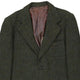 Vintage green Harris Tweed Blazer - mens large