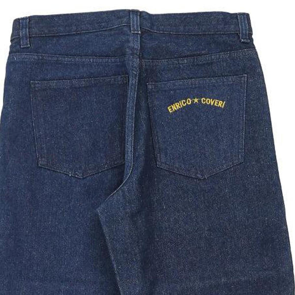Vintage blue Enrico Coveri Jeans - mens 32" waist
