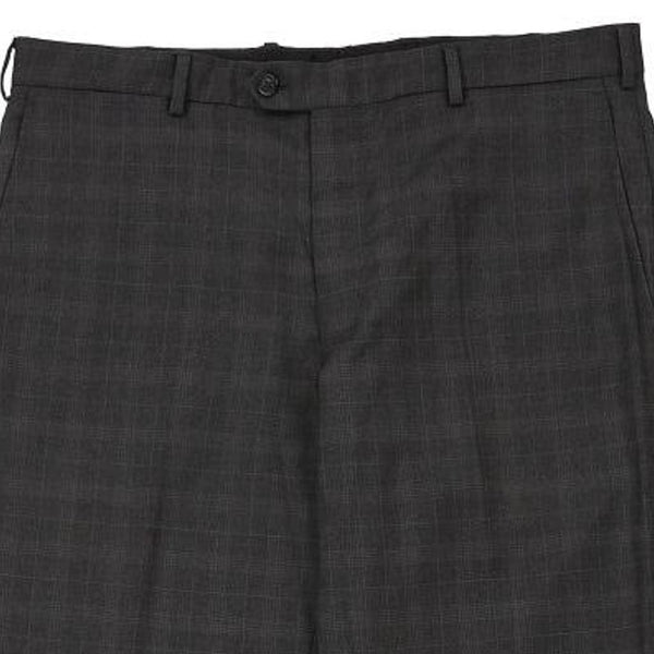 Vintage black Valentino Trousers - mens 34" waist