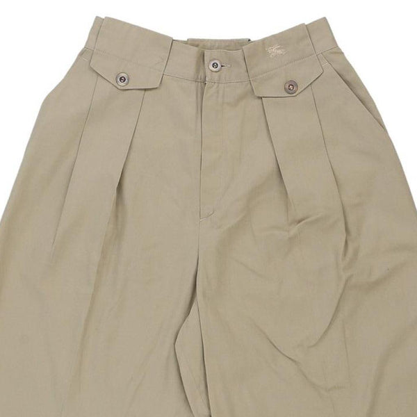 Vintage beige Burberry Shorts - womens 26" waist