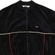 Vintage black Christian Dior Velour Track Jacket - mens medium
