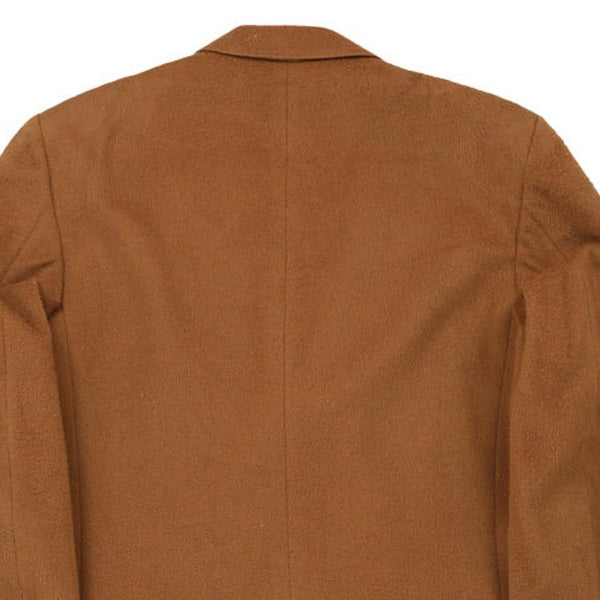 Vintage brown Pierre Balmain Overcoat - mens large