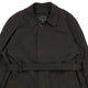 Vintage black Christian Dior Trench Coat - mens xxx-large