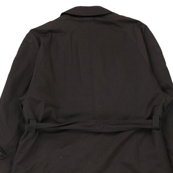 Vintage black Christian Dior Trench Coat - mens xxx-large