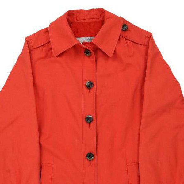 Vintage red Aquascutum Trench Coat - womens small