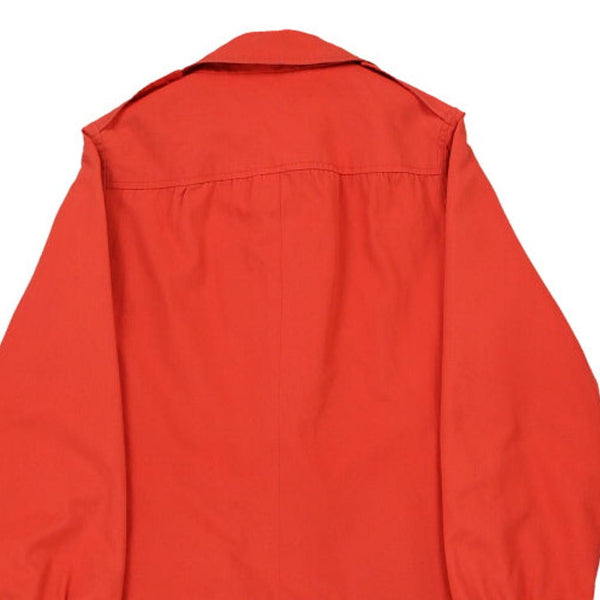 Vintage red Aquascutum Trench Coat - womens small