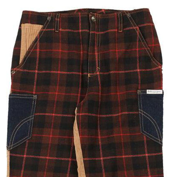 Vintage brown Age 12 Dolce & Gabbana Cord Trousers - boys 26" waist