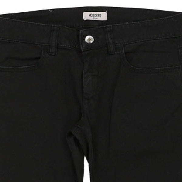 Vintage black Moschino Jeans - womens 31" waist