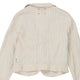 Vintage white Armani Jeans Jacket - womens small