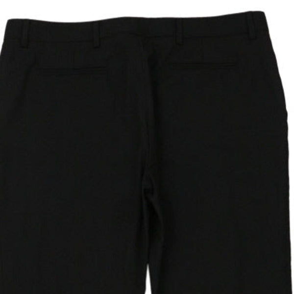 Vintage black Valentino Trousers - mens 36" waist